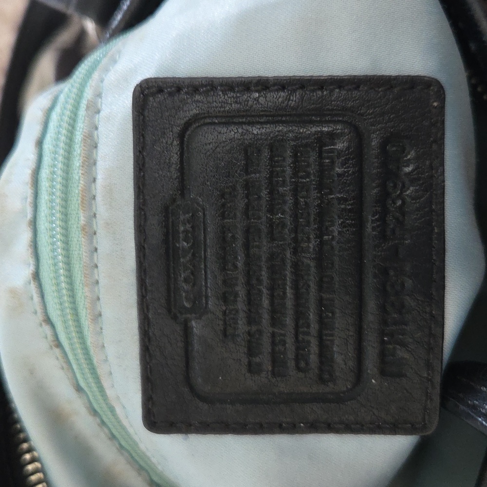 Coach Black and Gray Signature Shoulder Bag (Priced To Sell) - Picture 2 of 8